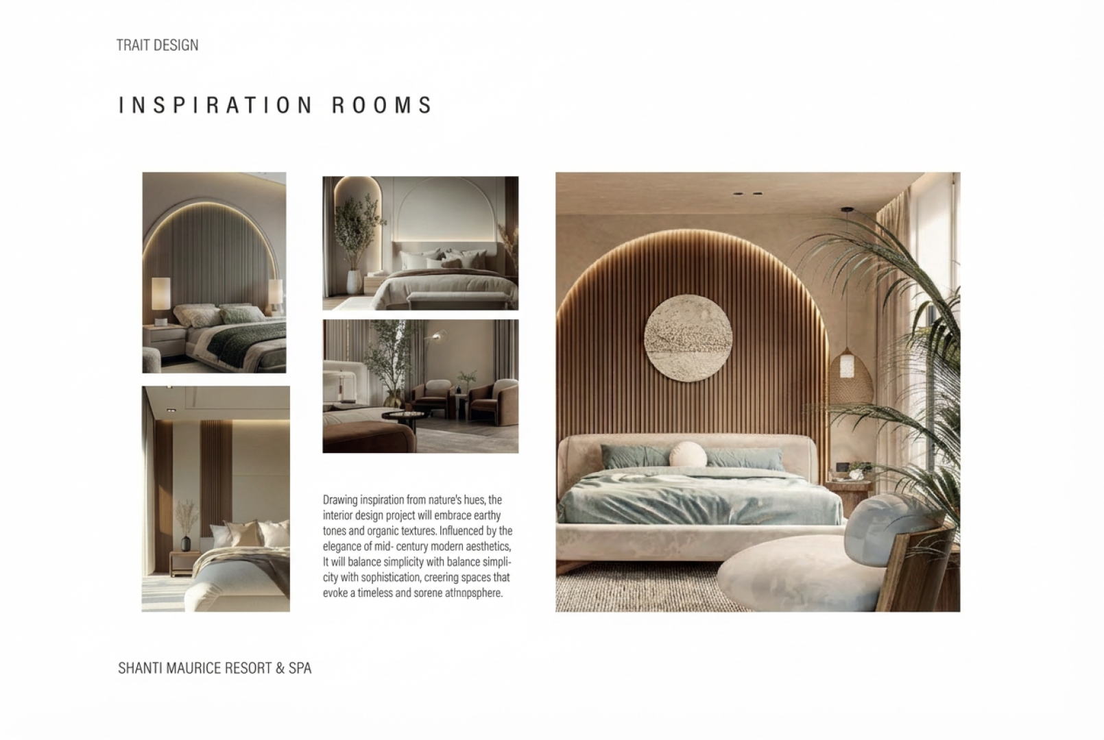 « Moodboards et visualisations 3D des espaces intérieurs et extérieurs »